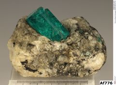 Foto von Beryll (Smaragd) (NHMW-MIN-Af776)